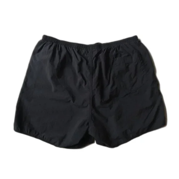 Vintage 1994 Nike Black Brief Lined Nylon Drawstring Activewear Shorts Size XL - Picture 2 of 12